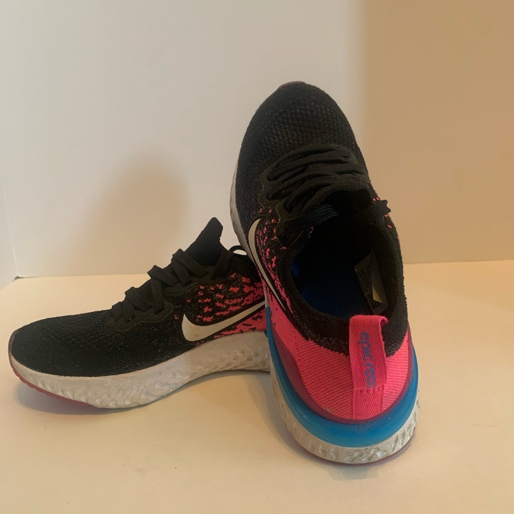 Nike Epic React Flyknit 2 Black Pink Blast